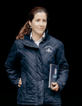 Camille Vercken intervenant au salon Normandy Horse Meet'Up au Pôle International du Cheval Longines-Deauville les 21 et 22 septembre 2023